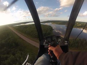 CAP-PELE helicopter flight with mosquito XE