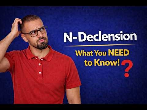 German N-Declension Explained Simply | Weak Nouns Made Easy (A2–B2)