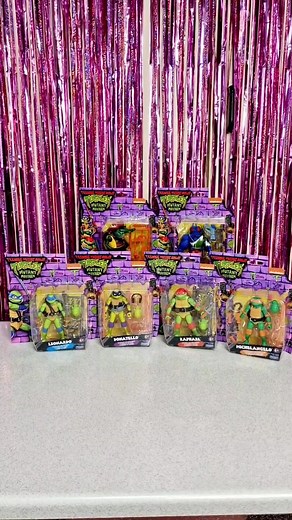 New Teenage Mutant Ninja Turtles Mutant Mayhem Action Figures Unboxing