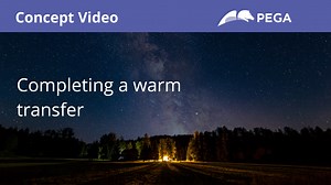 Completing a call transfer | Pega Academy