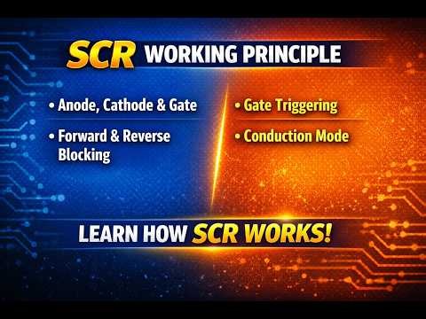Working Principle of SCR | Explained with Diagram