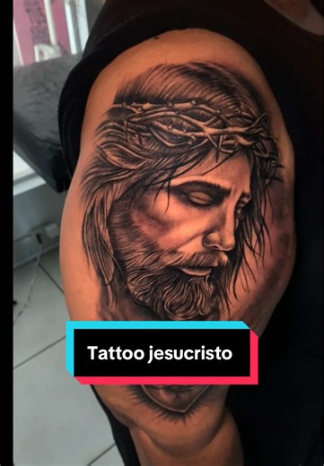 Tattoo Jesús #tattoo #artist #jesus #santacruzdelasierra🇳🇬