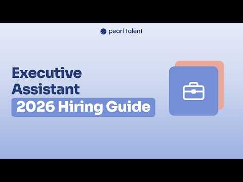 Executive Assistant Job Description: The 2026 Hiring Template