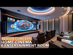 Next-Gen Home Cinema: Innovative Hi-Tech Entertainment Room Design Concepts
