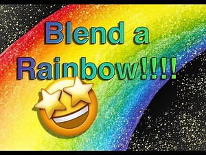 Getting the Most of Crayola Colored Pencils: How to Blend Rainbow!