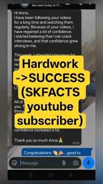 Hardwork to SUCCESS SKFACTS youtube subscriber #servicenow