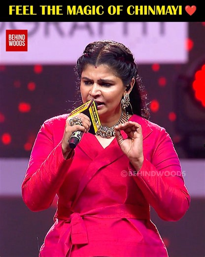 Her Voice Will Melt Your Heart And Leave You Speechless! 🫠❤️ #Chinmayi ✨ | Behindwoods