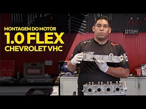 How to assemble the Chevrolet VHC 1.0 Flex engine.