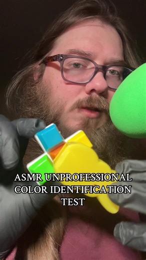 Unprofessional ASMR Color Identification Test