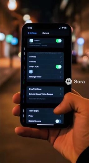 Sharper Night Photos 🌙 | Turn Off Smart HDR for More Natural iPhone Shots