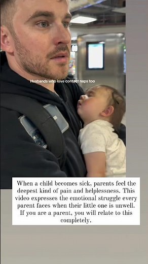 When Your Child Is Sick — A Parent’s True Helplessness” #motivation #fyp #foryou