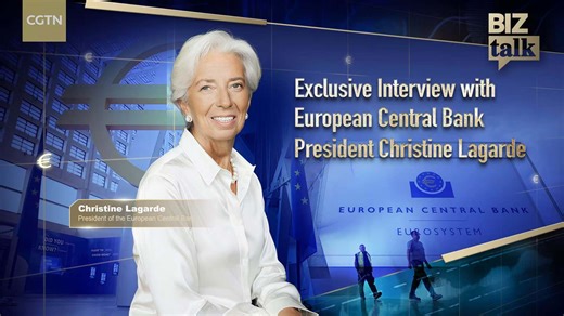 24K views · 69 reactions | In an exclusive interview with CGTN, President of the European Central Bank Christine Lagarde talked about the challenges that central banks worldwide are facing due to trade uncertainty. Lagarde also talked about the cooperation between ECB and PBOC, as well as the broad relationship between China and the EU. BizInsight with Guan Xin | CGTN | Facebook