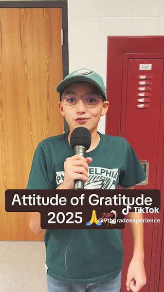 The #9thgradeexperience will share our #emmaushighschool #gratitude over the next few days. There is so much to be #thankful for as we enter this holiday season