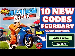 WORKING🌟CODES‼️NEW JAILBREAK CODES IN FEBRUARY 2025! ALL WORKING JAILBREAK CODES 2025‼️
