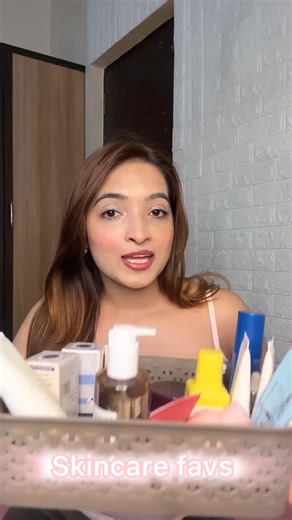 Asmi Kulkarni on Instagram: "Not sponsored, not dramatic—just my skin saying THANK YOU 🫶 These are my current skincare favorites 🤍 #skincare #skincareroutine #trending #relatable"
