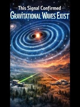 This Signal Confirmed Gravitational Waves Exist #Physics