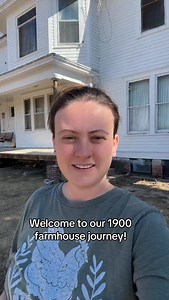 We’re restoring our 1900 farmhouse, raising kids, animals, and sourdough! If you’re new here, I’d love to know when you found us—drop any questions for future videos! #farmhouseliving #homesteadlife #restorationjourney #thisoldhouse #familyfarm | Andrea Kuehn