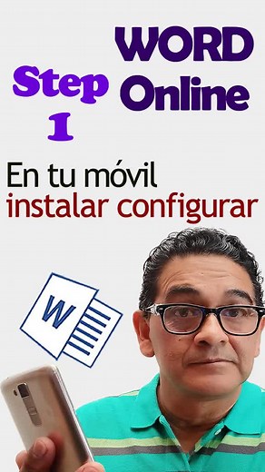 Configura WORD ONLINE en tu Móvil Fácilmente