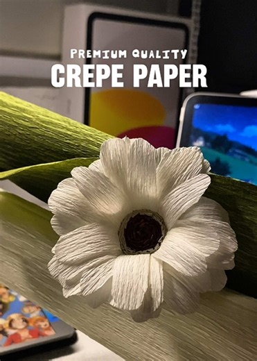Creating Beautiful Crepe Paper Flowers