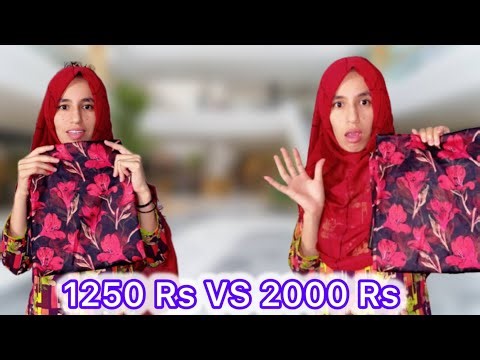 Local Bazaar vs Branded Shop - Cheap vs Expensive Shopping 🛍️ Challenge || Sisterlogi