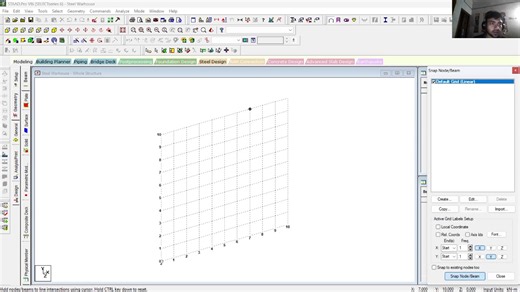 Steel Warehouse Design in STAAD Pro v8i #civilengineering #StructuralEngineering #steel #design | Sudip Kar