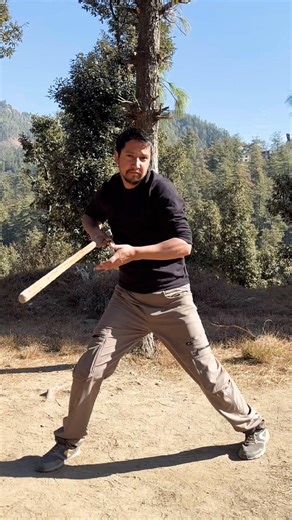 How to Spin a staff 👊🏻 Stick fight training for boys and girls #karate #kungfu