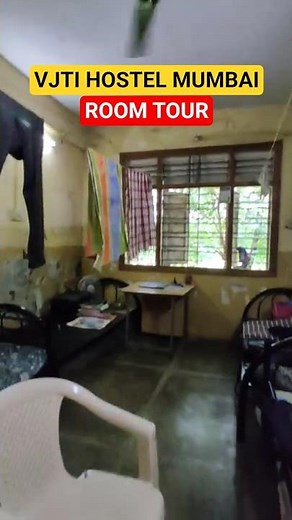 Your Hostel Room Tour 🙃 ( Renovate Ho raha ) VJTI Hostel | #vjti #hostel #roomtour #iit #jee #mhtcet