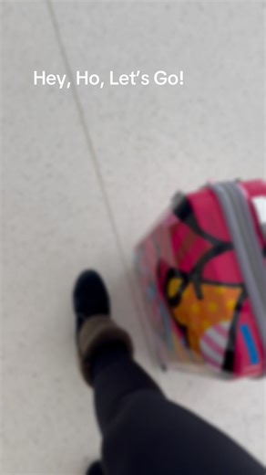 Hey ho, let’s go—back at San Diego Terminal One! #wanderlyntravel #travel #ski #SanDiegoairport