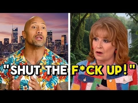 Dwayne Johnson WALKS Off The View After Joy Behar s Fiery Accusations