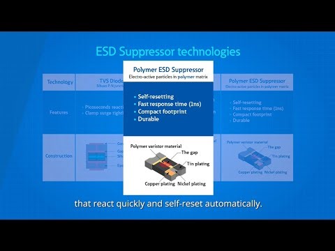 Eaton Electronics training video series 101 - 04 What is an ESD suppressor?