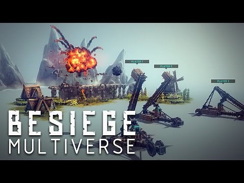 Besiege Multiverse Trailer - Multiplayer & Level Editor Update