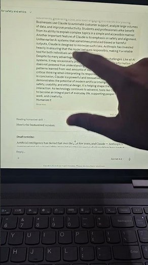 Free AI Humanizer using Claude 🤯