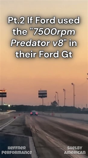Pt 2 If Ford used the 7500rpm Predator v8 in their Ford Gt #automobile #fordperformance#ford#fordgt
