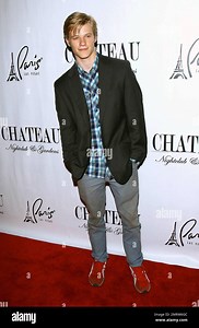 "Hannah Montana: The Movie" and "X-Men: First Class" star Lucas Till celebrates his 21st birthday at Chateau inside Paris Las Vegas. Till also starred in Taylor Swift's music video for "You Belong To Me." Las Vegas, NV. 12th August 2011 Stock Photo - Alamy
