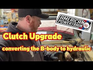 Installing American Powertrain Hydramax hydraulic clutch kit in the b-body