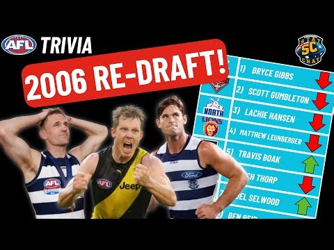 Re-Drafting the 2006 AFL Draft: Who Goes Pick 1??
