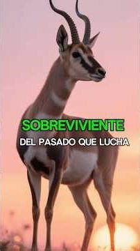 SAIGA El Antílope de Nariz Gigante Más Extraño del Mundo Animal Prehistórico en Peligro