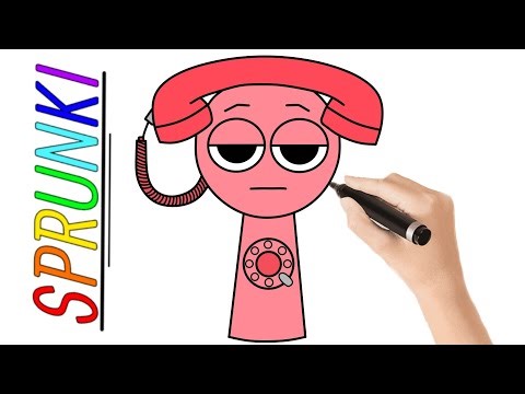 How To Draw SPRUNKI OC TELE - INCREDIBOX sprunki characters | CP Drawing Tutorial