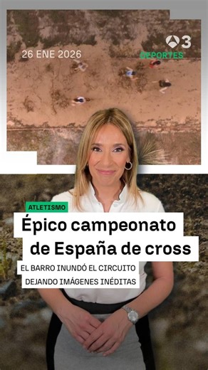 Antena 3 Deportes on Instagram: "🌧️ El barro y la lluvia fueron los protagonistas del campeonato de España de cross 👀🏃🏼 Estas son las impresionantes imágenes que nos ha dejado este evento 🚗 ¿Buscas un seguro de coche? ¡Pues ya lo tienes en CHECK24! 🔎 Compara entre más de 30 aseguradoras, garantía de mejor precio y además te da 50€ de regalo ➡️ Date prisa que solo está disponible hasta el 22 de febrero ¡CHECKAZO @check24.es #Publi"