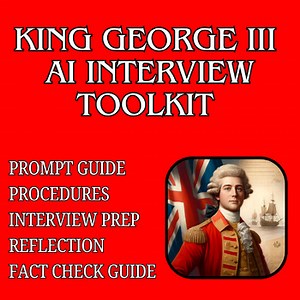 King George III AI Interview Chatbot - Historical Figure Prompt and Toolkit