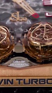 15 reactions | Jacob & Co Focusing on the Twin Turbo's tourbillons. The pair of high watchmaking devices are not just many. Or just advanced with their triple-axis construction. Or unusual with their flying structure. They're also super fast ones. | Edouard Horloger the watchmaker since 1996 | Facebook