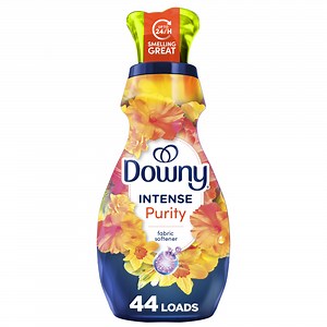 Downy Intense Liquid Fabric Softener and Conditioner, Purity Scent, 32 fl oz, 44 Loads