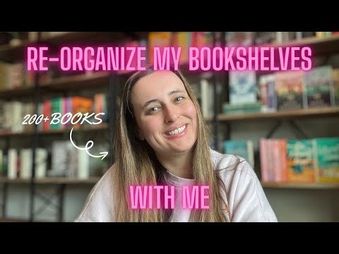 Re-organize My Bookshelves With Me 📚❄️