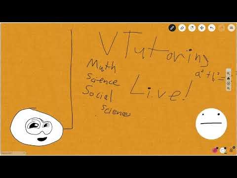 Vtutoring Archive! - Session #027 (Technical Difficulties)