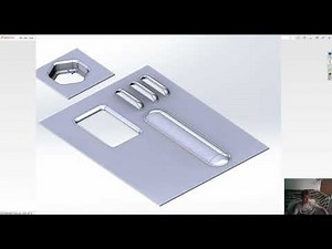 Использование стандартных элементов Design Library в SolidWorks и создание своих