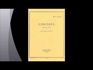 Henri Tomasi - Concerto for Trombone and Orchestra 1st Movement Play Along
