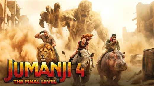 JUMANJI 4: The final level (2026) Dwayne Johnson & Karen Gillan