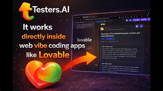 Lovable App Testing from Testers.AI | Jason Arbon