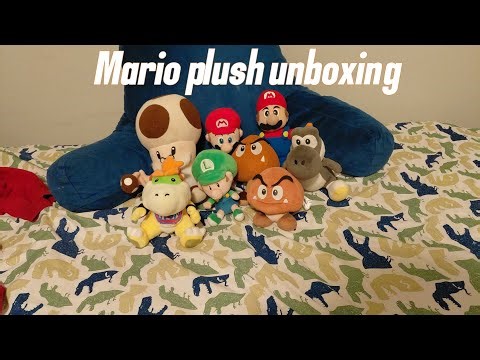 Mario plush unboxing # 1