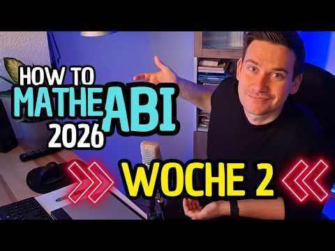 HOW TO MATHE ABI 2026: Woche 2 | Wir trainieren das Ableiten